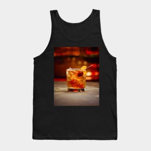 Old Fashioned Cocktail Tank Top